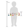 small foot Dřevěná vánoční mačkací figurka 1 ks